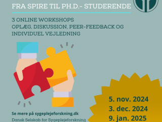 Karriereworkshop: Fra spire til ph.d.- studerende 2024-2025